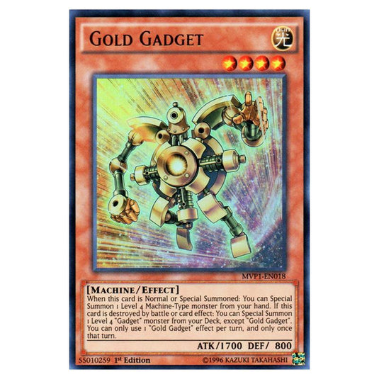 Yu-Gi-Oh! - Yu-Gi-Oh! The Dark Side of Dimensions Movie Pack - Gold Gadget (Ultra Rare) MVP1-EN018