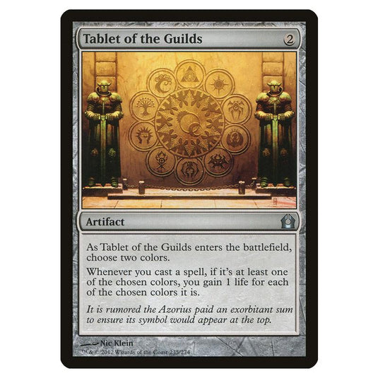 Magic The Gathering - Return To Ravnica - Tablet Of The Guilds - 235/274 (Foil)