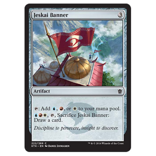 Magic the Gathering - Khans Of Tarkir - Jeskai Banner - 222/269