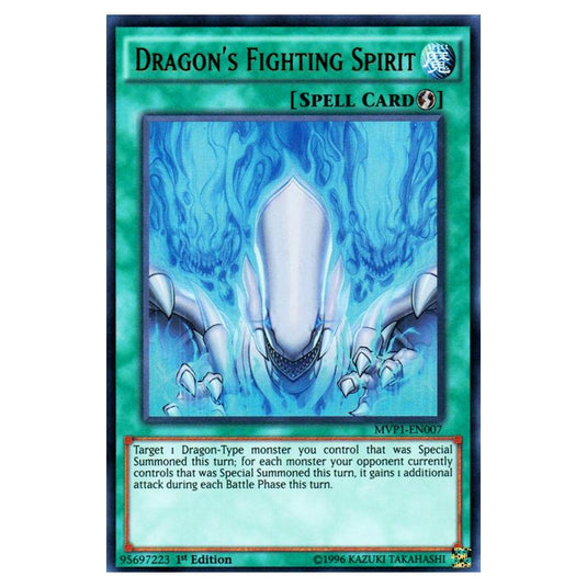 Yu-Gi-Oh! - Yu-Gi-Oh! The Dark Side of Dimensions Movie Pack - Dragon's Fighting Spirit (Ultra Rare) MVP1-EN007