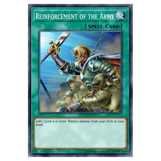 Yu-Gi-Oh! - Warriors' Strike Structure Deck - Reinforcement of the Army (Common) SDWS-EN025