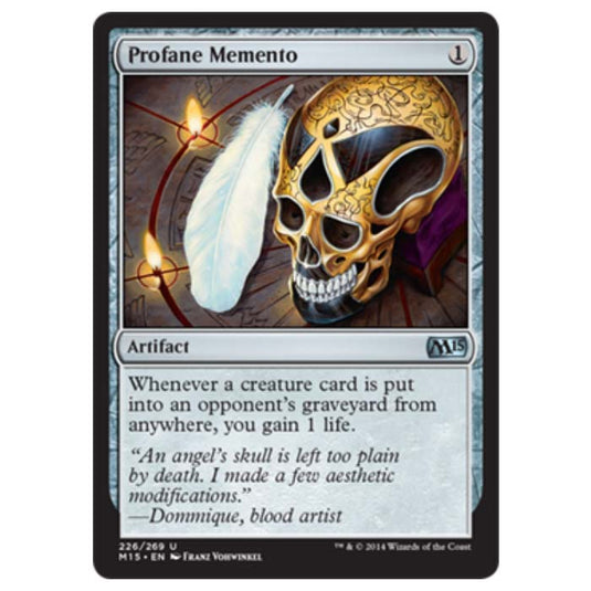 Magic the Gathering - M15 Core Set - Profane Memento - 226/269