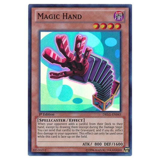 Yu-Gi-Oh! - Dragons of Legend - Magic Hand (Super Rare) DRLG-EN045