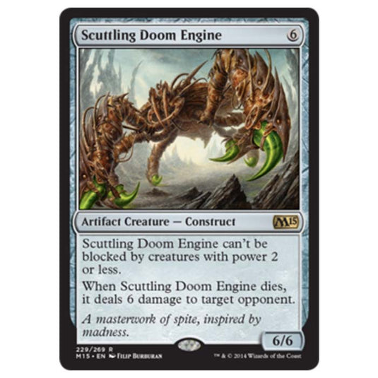 Magic the Gathering - M15 Core Set - Scuttling Doom Engine - 229/269