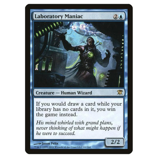 Magic the Gathering - Innistrad - Laboratory Maniac - 61/264