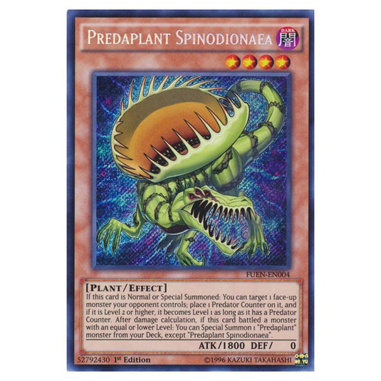 Yu-Gi-Oh! - Fusion Enforcers - Predaplant Spinodionaea (Secret Rare) FUEN-EN004