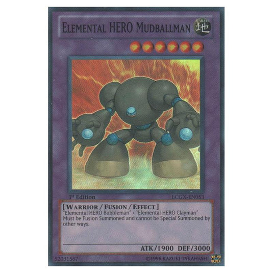 Yu-Gi-Oh! - Legendary Collection 2 - The Duel Academy Years Mega Pack - Elemental HERO Mudballman (Super Rare) LCGX-EN053
