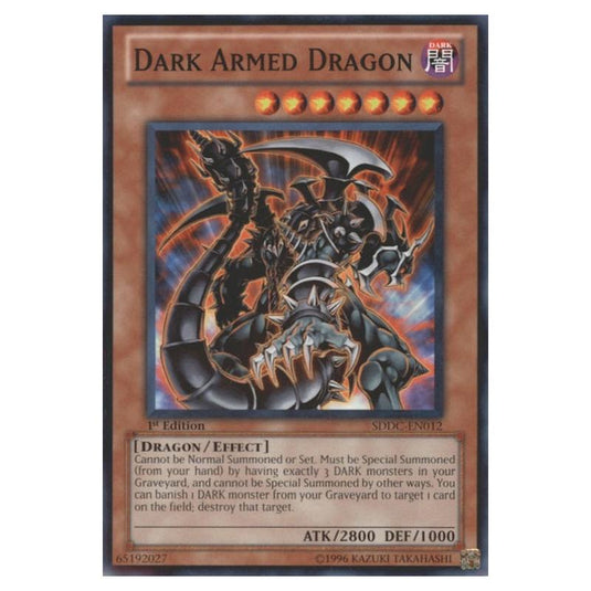 Yu-Gi-Oh! - Dragons Collide Structure Deck - Dark Armed Dragon (Common) SDDC-EN012