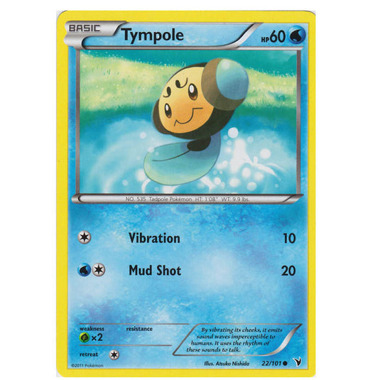 Pokemon - Black & White - Noble Victories - Tympole 22/101