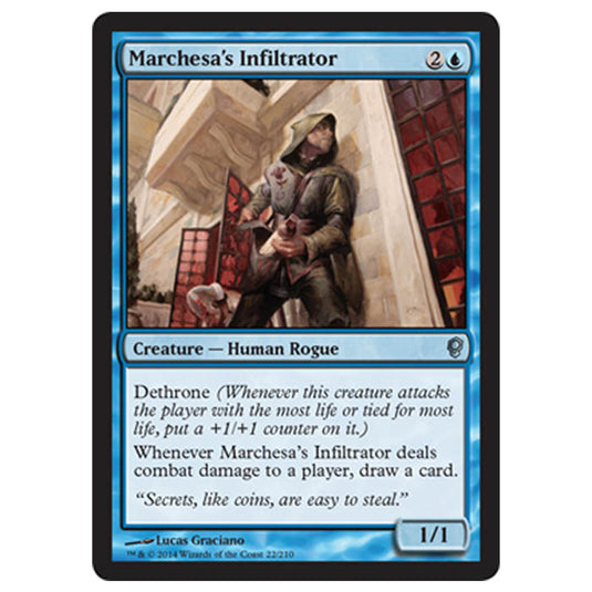 Magic the Gathering - Conspiracy - Marchesa's Infiltrator - 22/210