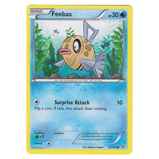 Pokemon - XY - Flashfire - Feebas - 22/106