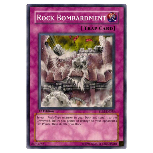 Yu-Gi-Oh! - The Lost Millennium - Rock Bombardment (Common) TLM-EN055
