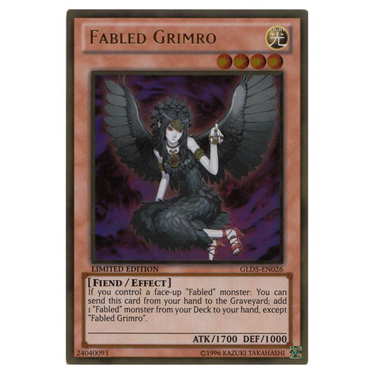 Yu-Gi-Oh! - Gold Series - Haunted Mine - Fabled Grimro (Gold Rare) GLD5-EN026