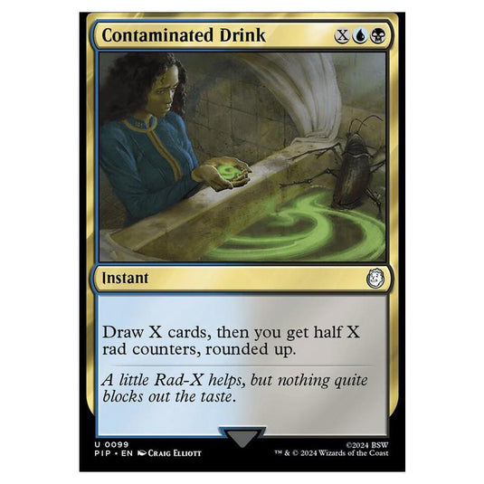Magic The Gathering - Universes Beyond - Fallout - Contaminated Drink - 0099
