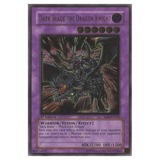 Yu-Gi-Oh! - Rise of Destiny - Dark Blade the Dragon Knight (Ultimate Rare) RDS-EN035