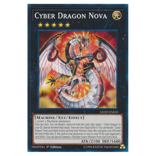 Yu-Gi-Oh! - Legendary Dragon Decks - Cyber Dragon Nova (Common) LEDD-ENB30