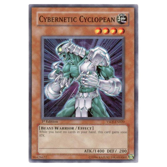 Yu-Gi-Oh! - Starter Deck - Jaden Yuki - Cybernetic Cyclopean (Common) YSDJ-EN020