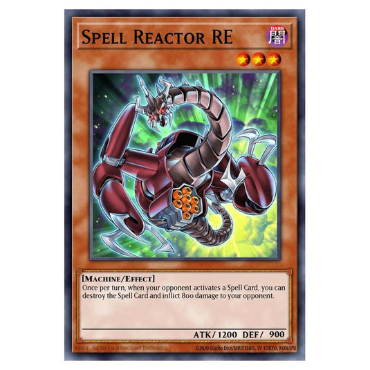 Yu-Gi-Oh! - Crimson Crisis - Spell Reactor RE (Common) CRMS-EN014