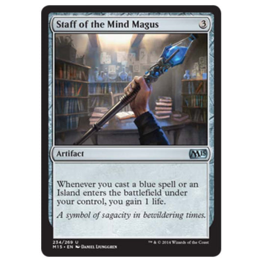 Magic the Gathering - M15 Core Set - Staff of the Mind Magus - 234/269