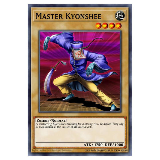 Yu-Gi-Oh! - Structure Deck - Zombie Madness - Master Kyonshee (Common) SD2-EN002