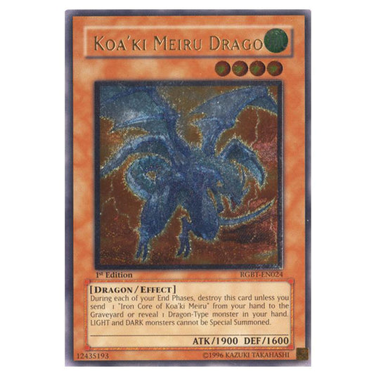 Yu-Gi-Oh! - Raging Battle - Koa'ki Meiru Drago (Ultimate Rare) RGBT-EN024