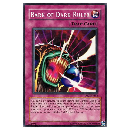 Yu-Gi-Oh! - Dark Beginning 2 - Bark of Dark Ruler (Common) DB2-EN132