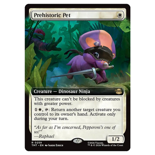 Magic The Gathering - Teenage Mutant Ninja Turtles - Prehistoric Pet - 0259