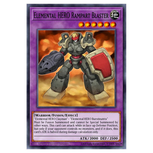 Yu-Gi-Oh! - Speed Duel GX - Duel Academy Box - Elemental HERO Rampart Blaster (Common) SGX1-ENA23