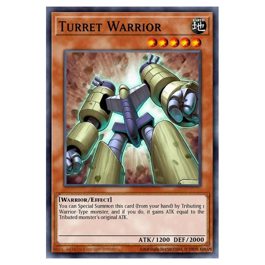 Yu-Gi-Oh! - Starter Deck - Duelist Toolbox - Turret Warrior (Common) 5DS3-EN015