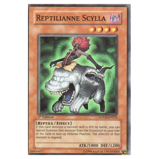 Yu-Gi-Oh! - Stardust Overdrive - Reptilianne Scylla (Common) SOVR-EN022