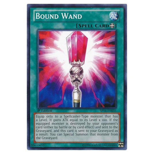 Yu-Gi-Oh! - Star Pack 2014 - Bound Wand (Common) SP14-EN035