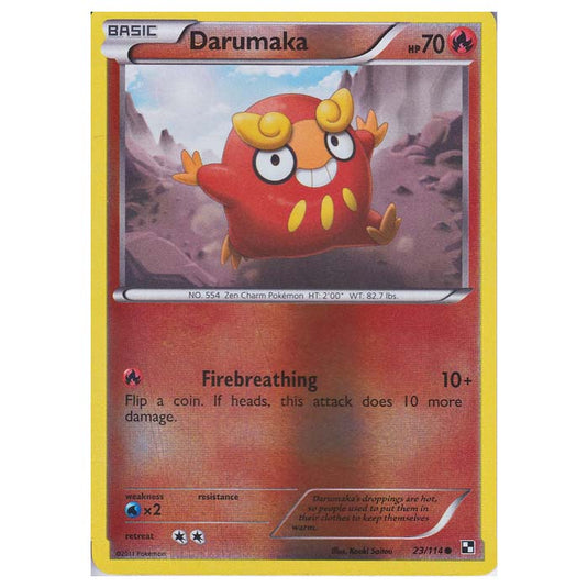 Pokemon - Black & White - (Reverse Holo) Darumaka 23/114