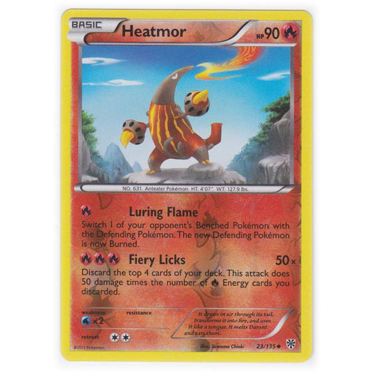 Pokemon - Black & White - Plasma Storm (Reverse Holo) - Heatmor - 23/135