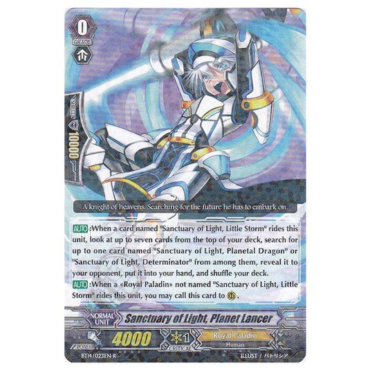 CFV - Brilliant Strike - Sanctuary of Light, Planet Lancer - 23/102