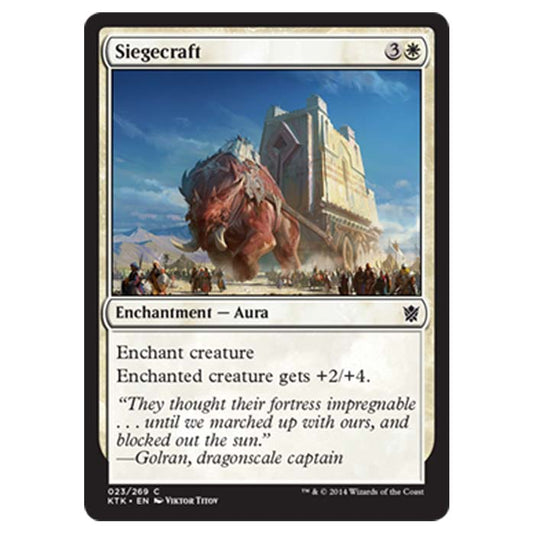 Magic the Gathering - Khans Of Tarkir - Siegecraft - 23/269