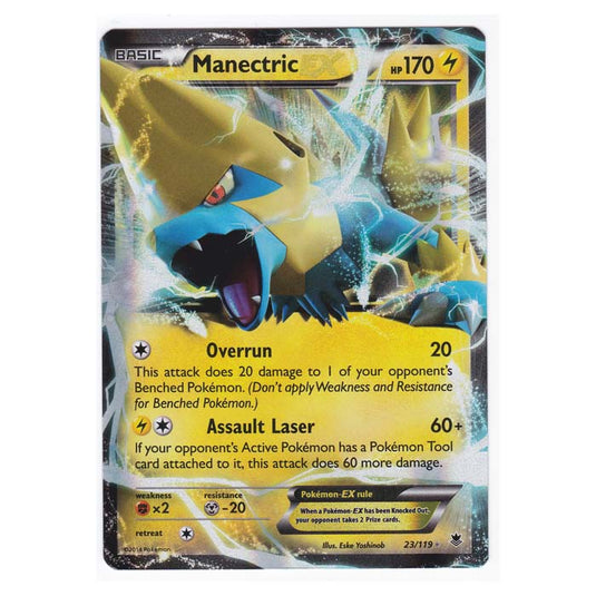 Pokemon - XY Phantom Forces - Manectric EX - 23/119