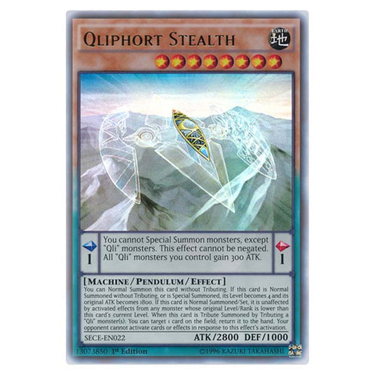 Yu-Gi-Oh! - Secrets of Eternity - Qliphort Stealth - 22/99