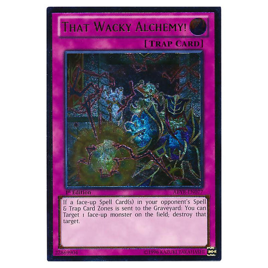 Yu-Gi-Oh! - Abyss Rising - That Wacky Alchemy! (Ultimate Rare) ABYR-EN077