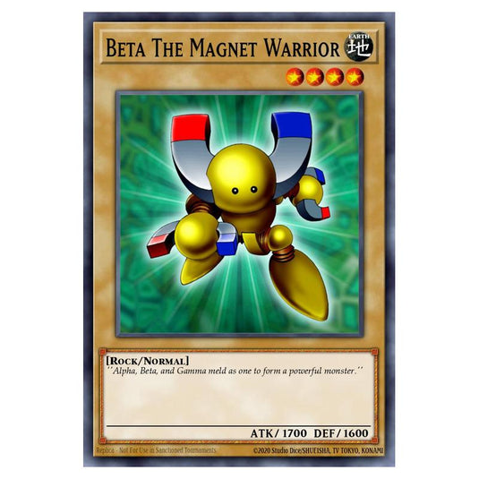 Yu-Gi-Oh! - Yugi's Legendary Decks - Beta The Magnet Warrior (Common) YGLD-ENB12