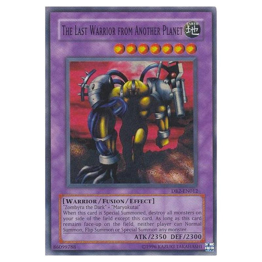 Yu-Gi-Oh! - Dark Beginning 2 - The Last Warrior from Another Planet (Super Rare) DB2-EN012