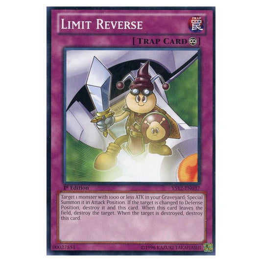 Yu-Gi-Oh! - Starter Deck - Xyz Symphony - Limit Reverse (Common) YS12-EN037