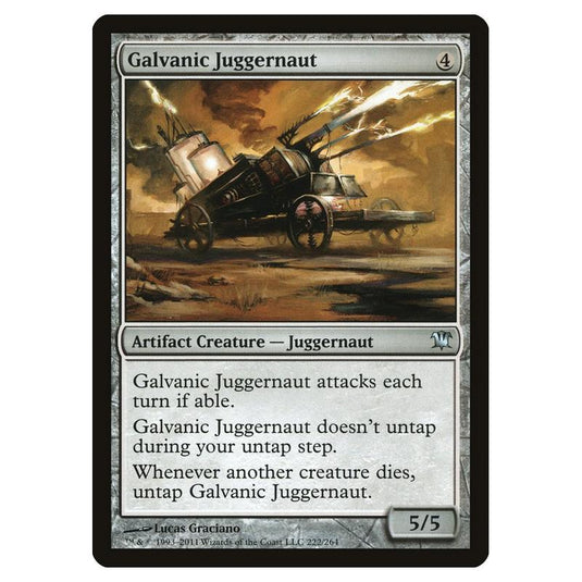 Magic the Gathering - Innistrad - Galvanic Juggernaut - 222/264