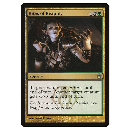 Magic The Gathering - Return To Ravnica - Rites Of Reaping - 191/274