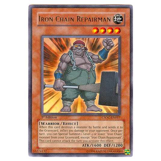 Yu-Gi-Oh! - Crossroads of Chaos - Iron Chain Repairman (Rare) CSOC-EN017