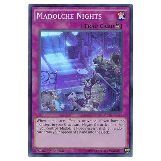 Yu-Gi-Oh! - 2014 Mega-Tin Mega Pack - Madolche Nights (Super Rare) MP14-EN051