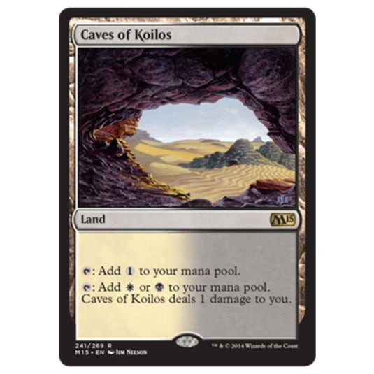 Magic the Gathering - M15 Core Set - Caves of Koilos - 241/269