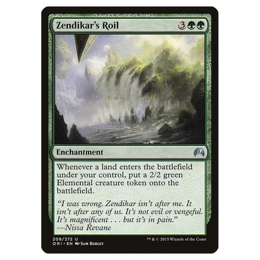 Magic The Gathering - Magic Origins - Zendikar\\'s Roil - 209/272
