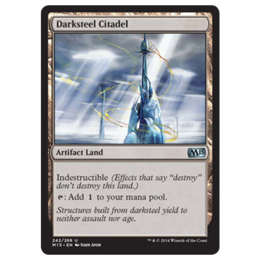 Magic the Gathering - M15 Core Set - Darksteel Citadel - 242/269