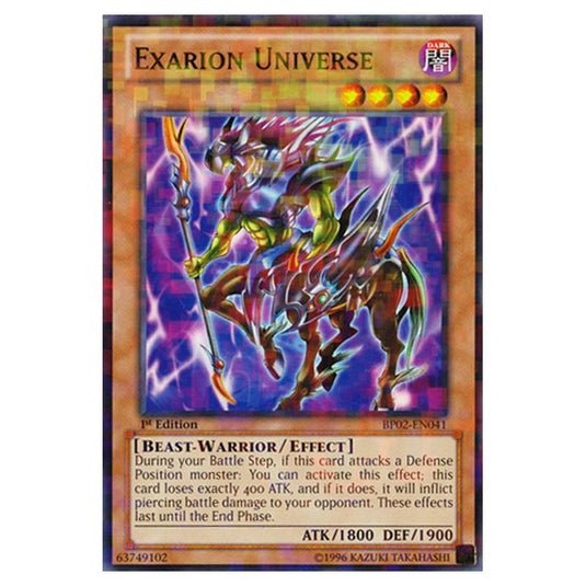 Yu-Gi-Oh! - Battle Pack 2 - War of the Giants - Exarion Universe (Mosaic Rare) BP02-EN041