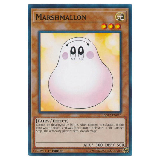 Yu-Gi-Oh! - Starter Deck - Link Strike - Marshmallon (Common) YS17-EN015